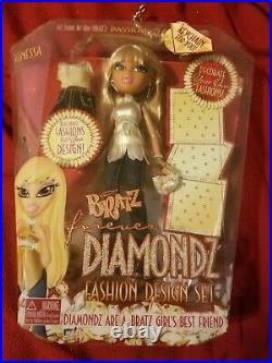 Bratz Rare Vinessa Doll Forever Diamondz Fashion Design Set Mga Htf Nrfb