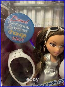 Bratz Sun Kissed NIB Fashion Doll Yasmin NRFB Accessories Sunglasses & Bracelet