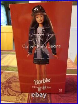 Calvin Klein Jeans Barbie Doll 1996 Bloomingdale's Limited Edition NRFB