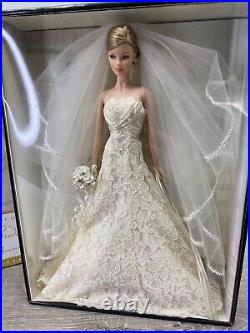 Carolina Herrera Bride Barbie Doll Gold Label Collector 2005 B9797 NRFB