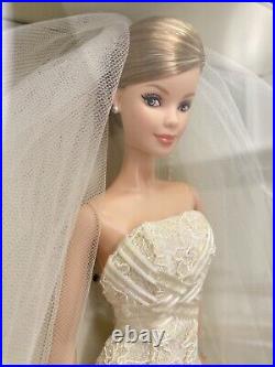 Carolina Herrera Bride Barbie Doll Gold Label Collector 2005 B9797 NRFB