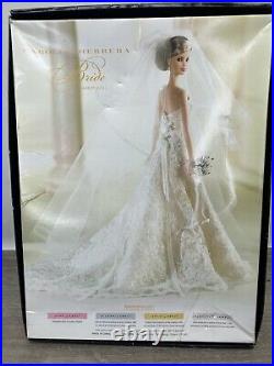 Carolina Herrera Bride Barbie Doll Gold Label Collector 2005 B9797 NRFB