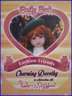 Charming Dorothy Limited Edition Ruby Red Fashion Friends Doll NRFB Full Set