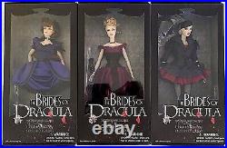 Complete set of Ashton Drake Brides of Dracula dolls NRFB Vampires like Barbie