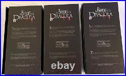 Complete set of Ashton Drake Brides of Dracula dolls NRFB Vampires like Barbie