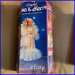 Crystal Barbie Doll She shines with glamour #4598 Mattel 1983 NRFB Box Sealed