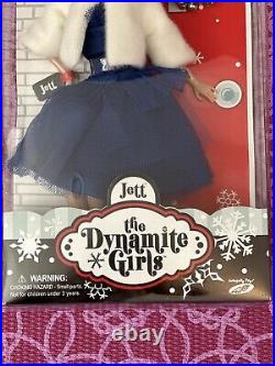 Dark Hair Jolly Jett Blue Dress Holiday Dynamite Integrity Toys Girl Doll NRFB