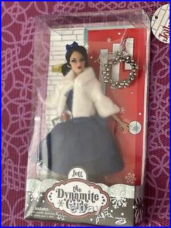 Dark Hair Jolly Jett Blue Dress Holiday Dynamite Integrity Toys Girl Doll NRFB