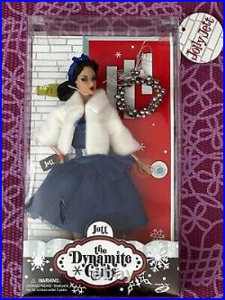 Dark Hair Jolly Jett Blue Dress Holiday Dynamite Integrity Toys Girl Doll NRFB