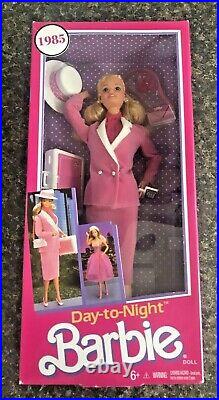 Day To Night Barbie Fashion Doll 1985 Collectors Edition 2017 FJH73 Mattel NRFB