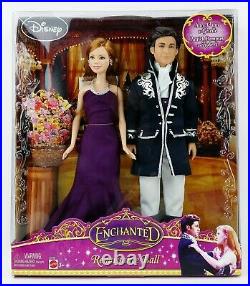Disney Enchanted Renaissance Ball Giselle & Robert Doll Set Mattel L3739 NRFB