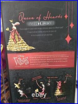 Disney Villains Designer Collection Queen of Hearts Fashion Doll NRFB