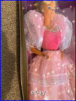 Dream Glow Barbie Doll Starry Gown Glow In The Dark Mattel 2248 NRFB 1985