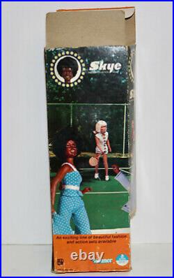 Dusty friend SKYE black sports fashion doll Kenner 1975 in NRFB