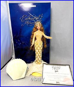 Enchanted Mermaid Barbie Doll Ultra Limited Edition 2001 NRFB withCOA