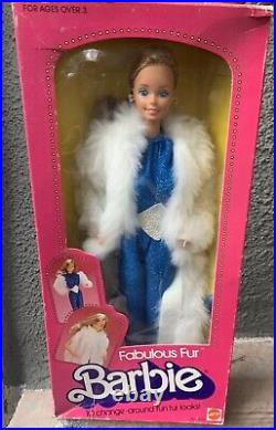 Fabulous Fur Barbie Doll NRFB