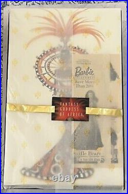 Fantasy Goddess of Africa Bob Mackie Barbie 1999 22044 2nd In Series NRFB with COA