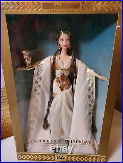 Goddess of Wisdom Barbie 3rd in Series NRFB Limited Edition 298733 Free Shipping