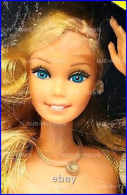 Golden Dream Barbie Doll With 9 Hair Accessories 1980 Mattel # 3533 NRFB