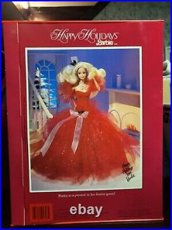 Happy Holidays Barbie (1988) Fashion Doll NRFB Special Edition Vintage