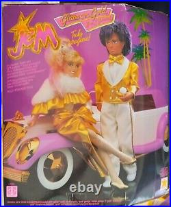 Hasbro 1985 JEM Glitter'n Gold JERRICA, NRFB Incl. Cassette Tape RARE Cond