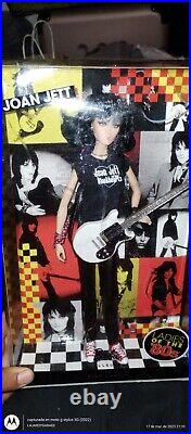 Joan Jett Ladies of the 80s Barbie Doll Pink Label 2009 NRFB New