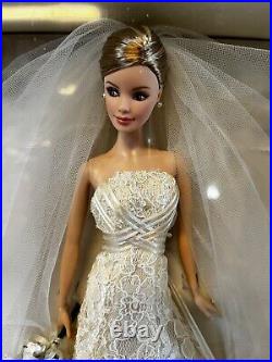 MINT! Carolina Herrera Bride Barbie 2005 NRFB! Mattel