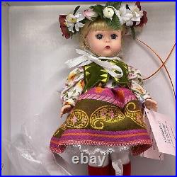 Madame Alexander 8 Ukraine Doll, Headband & pysanka (egg) 34325 NRFB