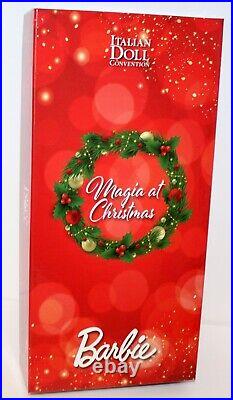 Magia at Christmas Silkstone Barbie Doll in Red Scarf by Magia2000 LE120 NRFB