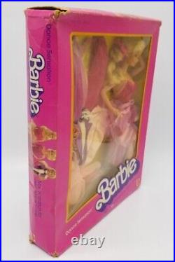 Mattel Barbie Doll Dance Sensation Giftset 9058 NRFB Vintage 1984 Scarce