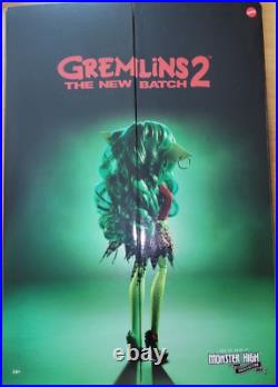 Mattel Monster High Skullector Gremlins 2 Greta Gremlin Movie Doll & Mailer NRFB
