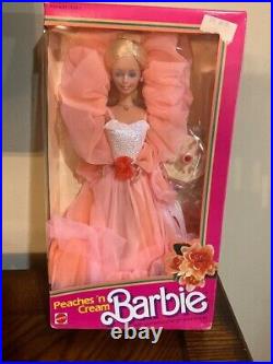 Mattel Original 1984 Peaches'N Cream Barbie Doll #7926 NRFB