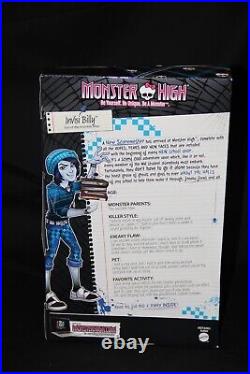 Monster High Boy dolls set/5, Duece, Neighton, Slo Mo, Invisibilly &Gil MIB NRFB