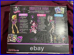 Monster High Dawn Of The Dance RARE 3 pack Draculaura Frankie Clawdeen NRFB HTF