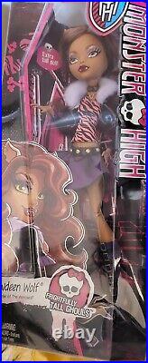 Monster High Frightfully Tall Ghouls Clawdeen Wolf 17 New In Box NRFB