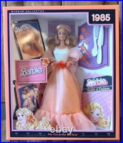 My Favorite Barbie 1985 Peaches N Cream Collector Doll-NRFB-#R9525