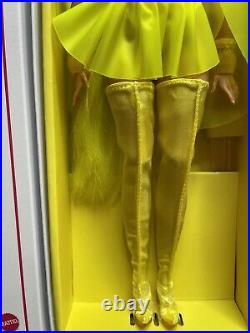 NEW Barbie Convention Chromatic Couture Yellow- NRFB Japan and Portuguese