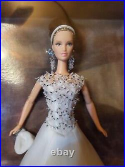 NRFB Badgley Mischka Barbie Bride Mattel B8964 Gold Label Free Shipping