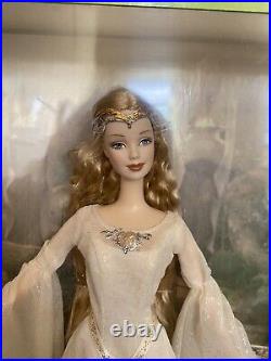 NRFB Barbie Collector Galadriel The Lord of The Rings 2004 COA nonsmoker