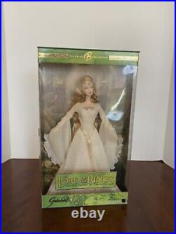 NRFB Barbie Collector Galadriel The Lord of The Rings 2004 COA nonsmoker