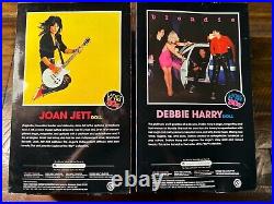 NRFB Joan Jett & Debbie Harry Barbie Dolls