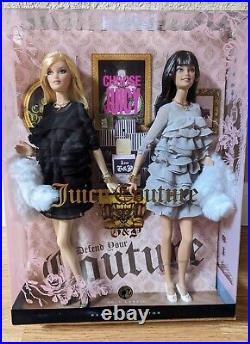 NRFB Mattel Juicy Couture Beverly Hills G & P Barbie Doll Gold Label High