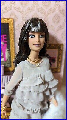 NRFB Mattel Juicy Couture Beverly Hills G & P Barbie Doll Gold Label High