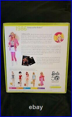 NRFB My Favorite Barbie 1986 50th Anniversary Collector Doll Set The Rockers