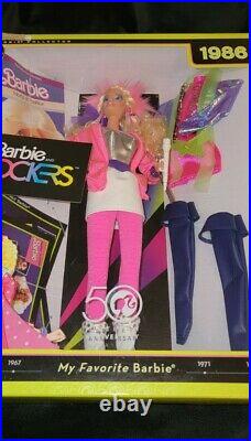 NRFB My Favorite Barbie 1986 50th Anniversary Collector Doll Set The Rockers