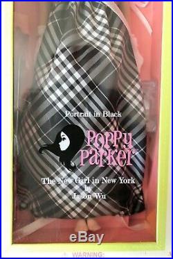 NRFB POPPY PARKER Doll PORTRAIT IN BLACK Rare 2009 Fashion Royalty Jason Wu