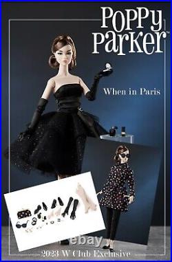 NRFB POPPY PARKER WHEN IN PARIS DOLL Gift Set Fashion Royalty Pre Order