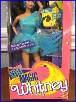 New 1988 Vintage Barbie Style Magic Whitney Doll Steffie Face Nrfb Sealed