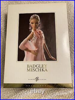 New Badgley Mischka 2006 Barbie Gold Label Nrfb