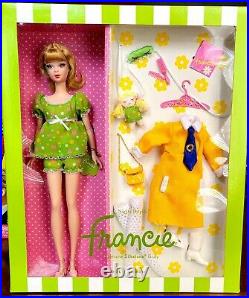 Nighty Brights Francie Barbie Doll NRFB Silkstone Gold Label Free Shipping